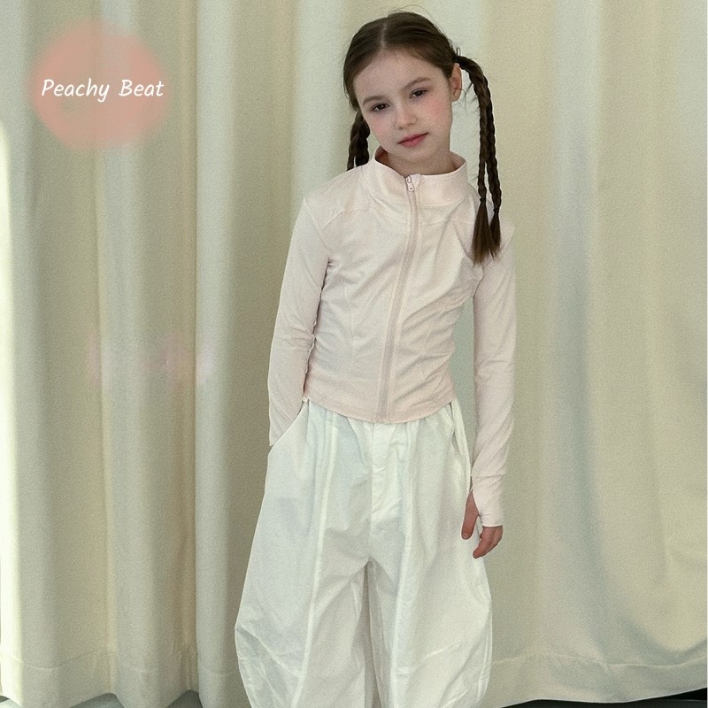 Baby Yoga Clothing - Modna kurtka do jogi dla dziewczynki