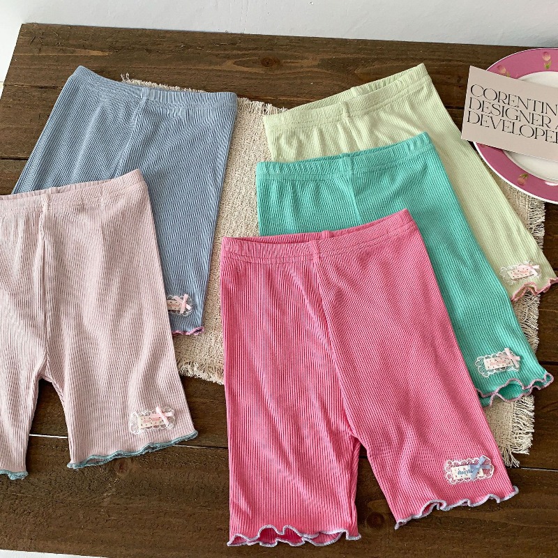Baby Yoga Clothing - Dziewczęce Szorty Letnie Cienkie 2026 Spodenki