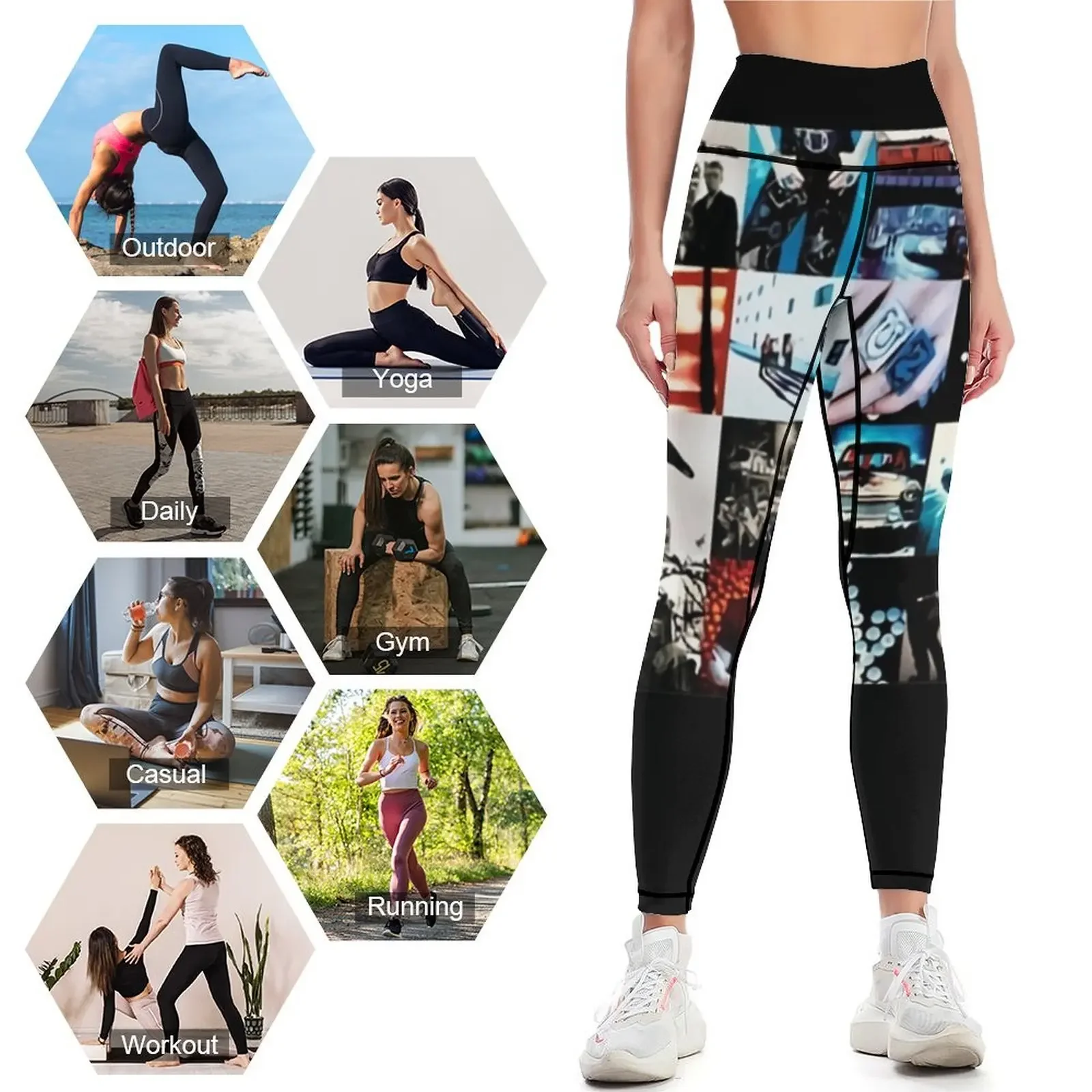 Achtung Baby 3 Legginsy push u – Baby Yoga Clothing recenzja i cena