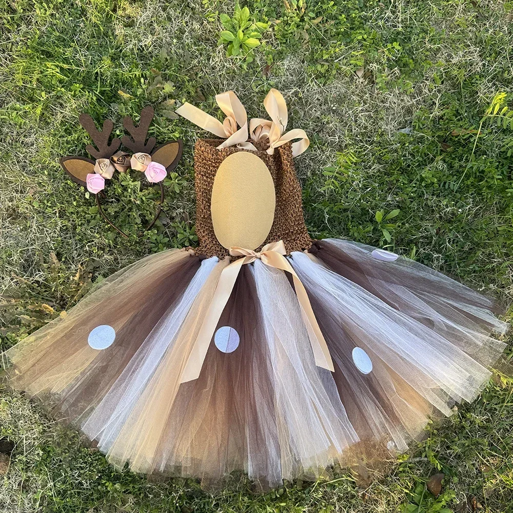 Sukienka Tutu z Jeleniem dla D – Baby Clothing Girls recenzja i cena