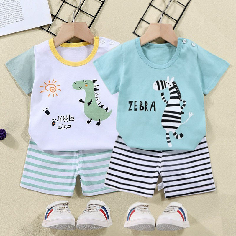Bawełniane koszulki + spodenki – Baby Clothing For Sale recenzja i cena
