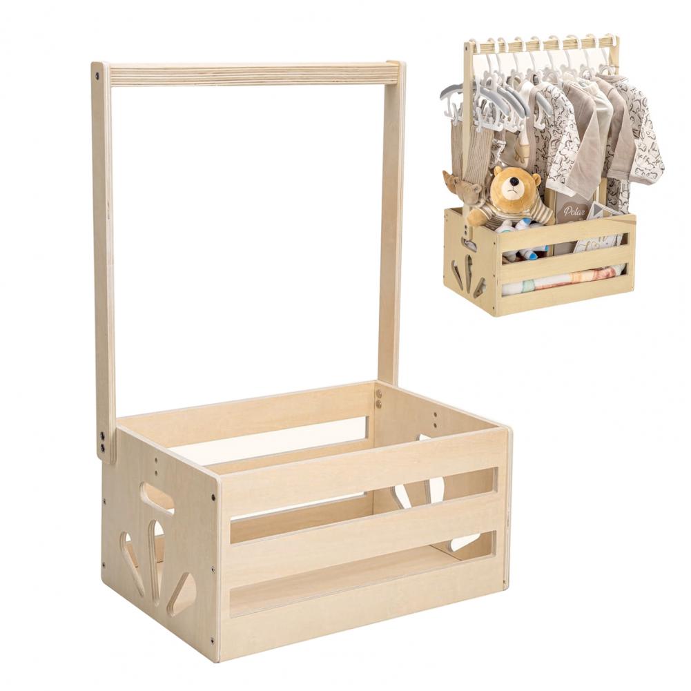 Półka do przechowywania, unika – Baby Clothing Rack Gift recenzja i cena