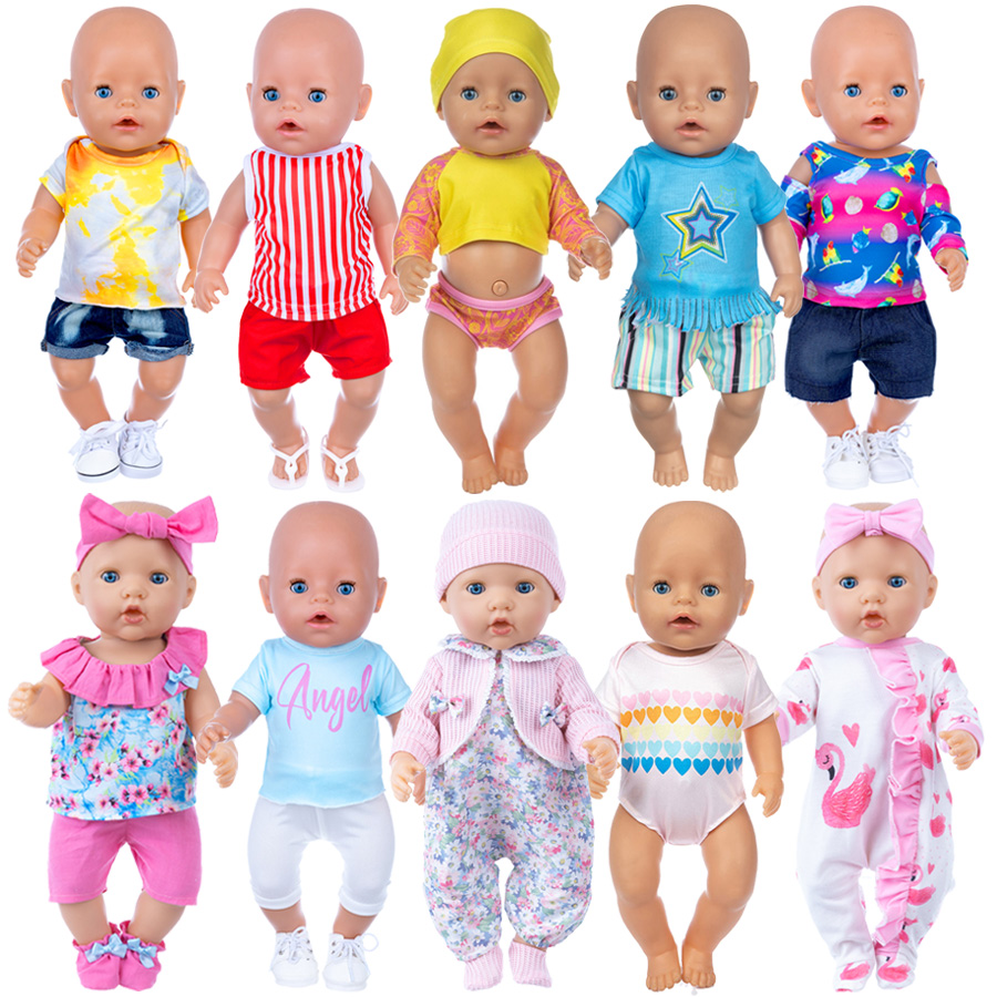 Ubranka dla lalek 18-calowych  – Baby Clothing Girls recenzja i cena